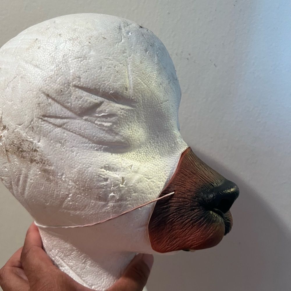 bear by Forum Novelties vintage unisex costume face mask mouth wear Halloween